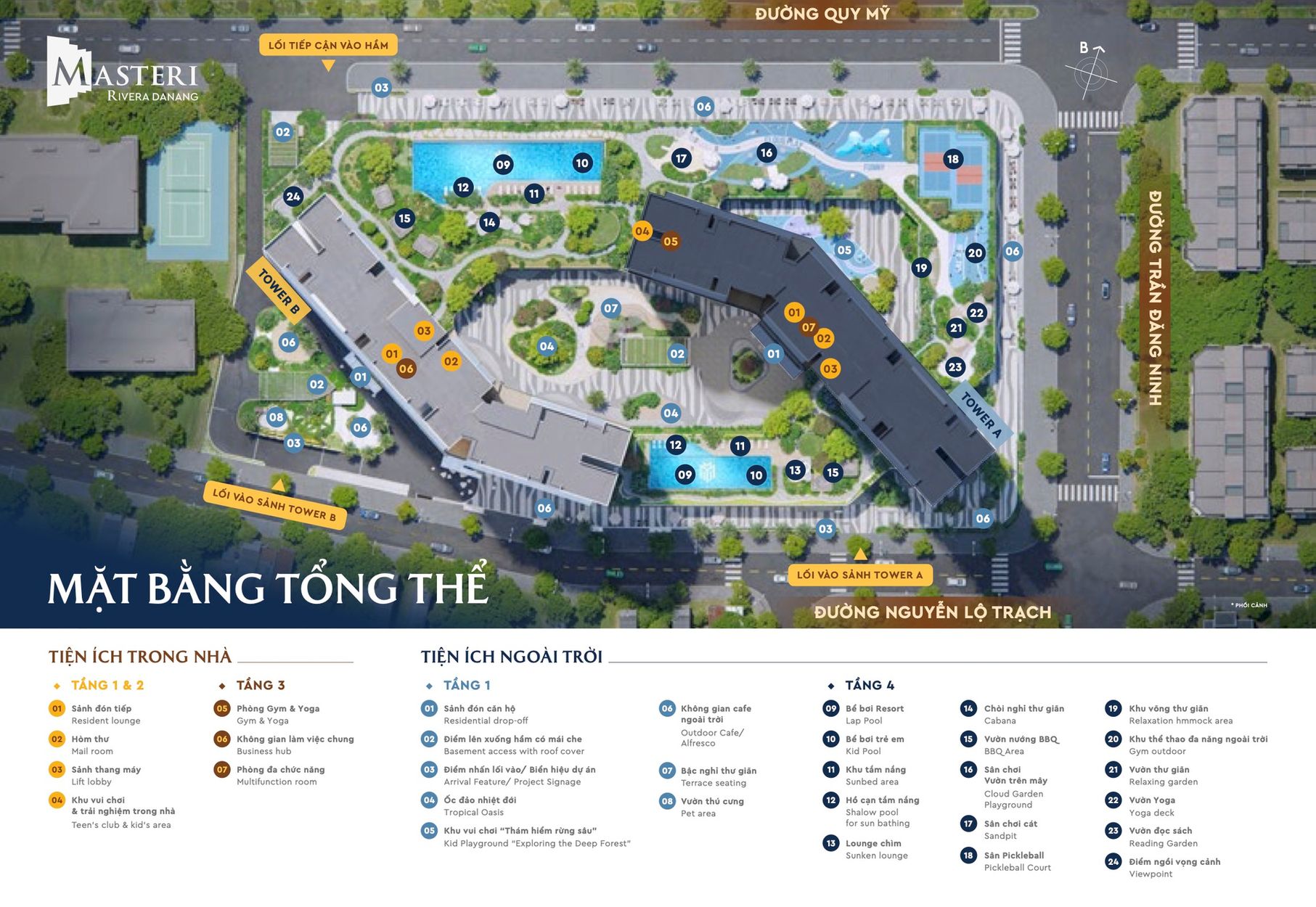 Chi tiết thiết kế nội thất dự án Masteri Rivera Đà Nẵng